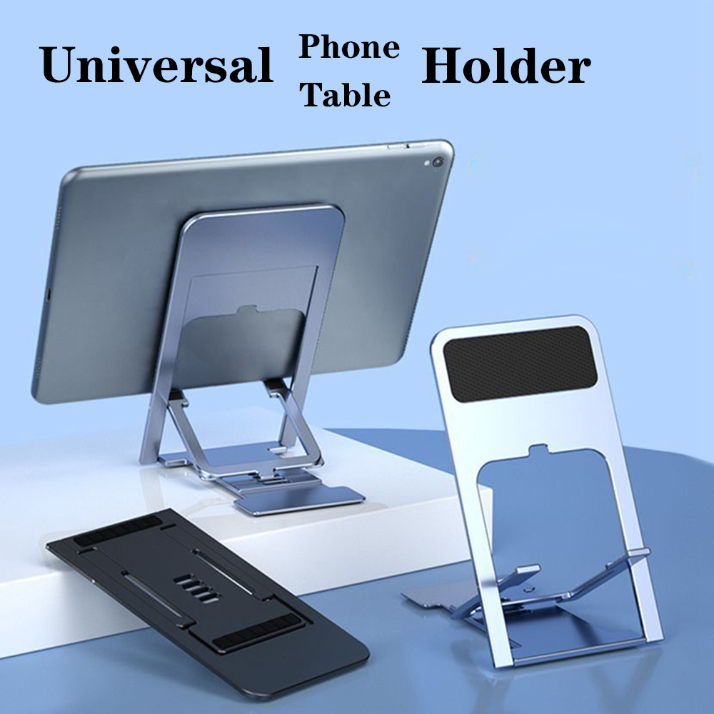 Tablet Reading Accessories - Phone Holder Universal Desktop Tablet Foldable
