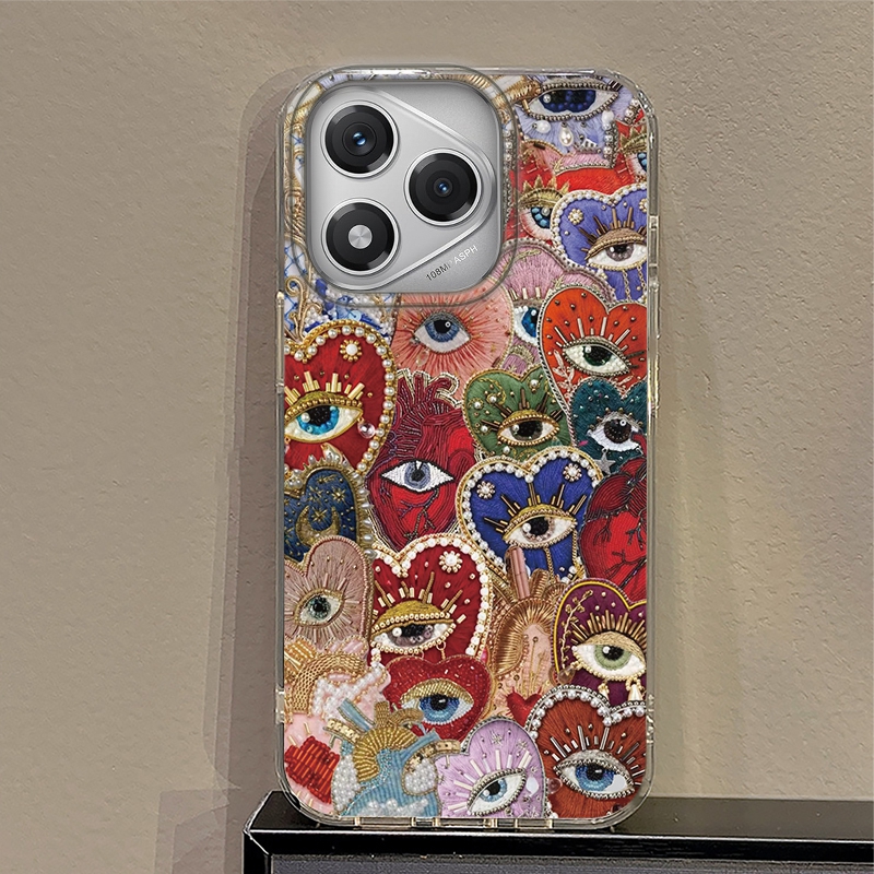 Tablet Accessories For Girls - Sun Marine Floral Eyes Women Case