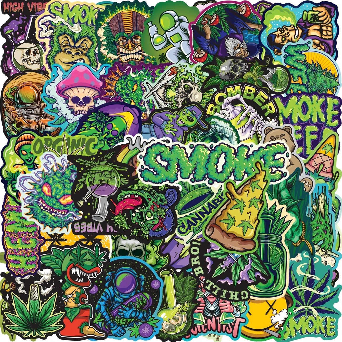 Tablet Accessories For Girls - 50pcs Leaves Stickers For Water Bottles,