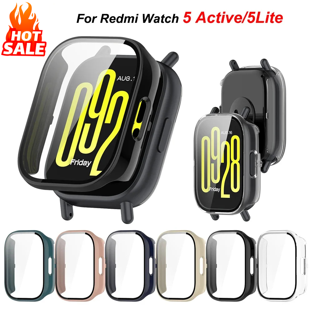 Tablet Accessories For Girls - Tempered Glass+Case For Xiaomi Redmi Watch