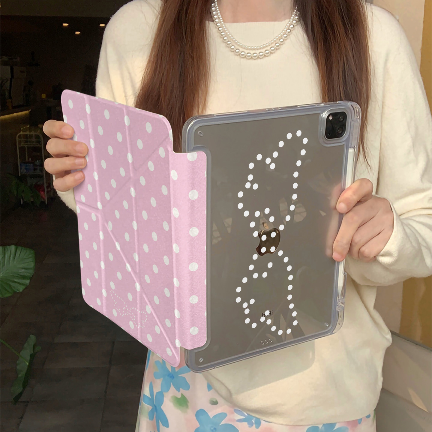 Pink Wings Wave Point Y-Shaped - Cool Tablet Accessories บทวิจารณ์และราคา