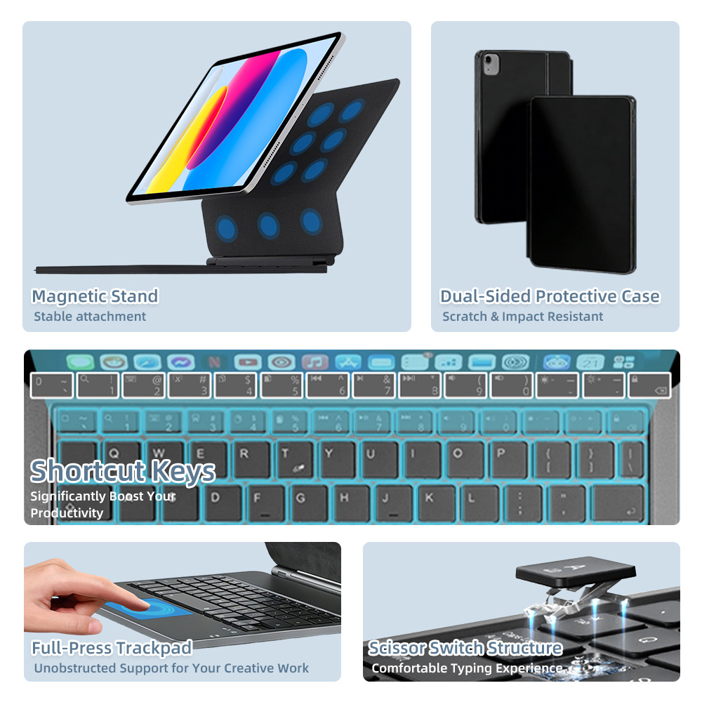 2026 Magic Keyboard with Bluet - Tablet Accessories Keyboard บทวิจารณ์และราคา