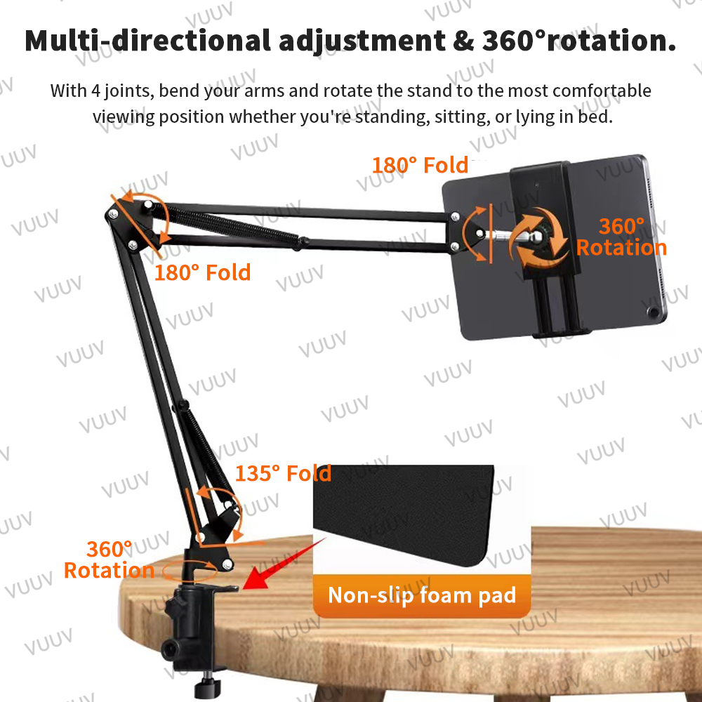 Adjustable Bed Tablet Stand fo - Tablet Reading Accessories บทวิจารณ์และราคา