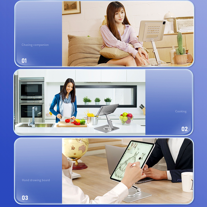 Aluminum Tablet Stand Desk Ris - Tablet Reading Accessories บทวิจารณ์และราคา