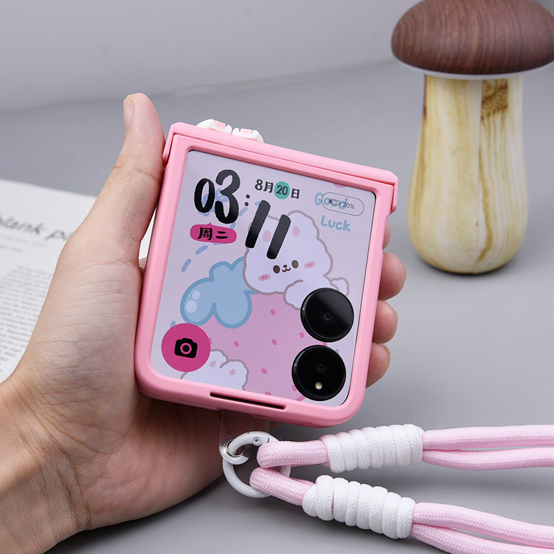 Cute Rabbit Ears Hinge Phone C - Motorola Tablet Accessories บทวิจารณ์และราคา