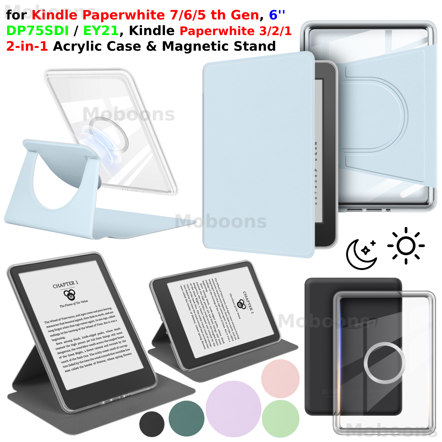 For Kindle Paperwhite 7th 6th  - Kindle Tablet Accessories บทวิจารณ์และราคา