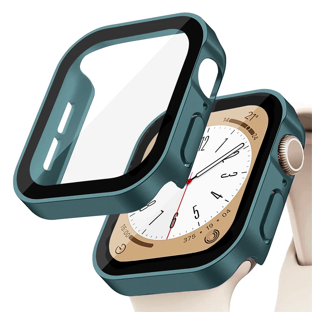 Glass+cover For Apple Watch ca - Tablet Accessories For Girls บทวิจารณ์และราคา