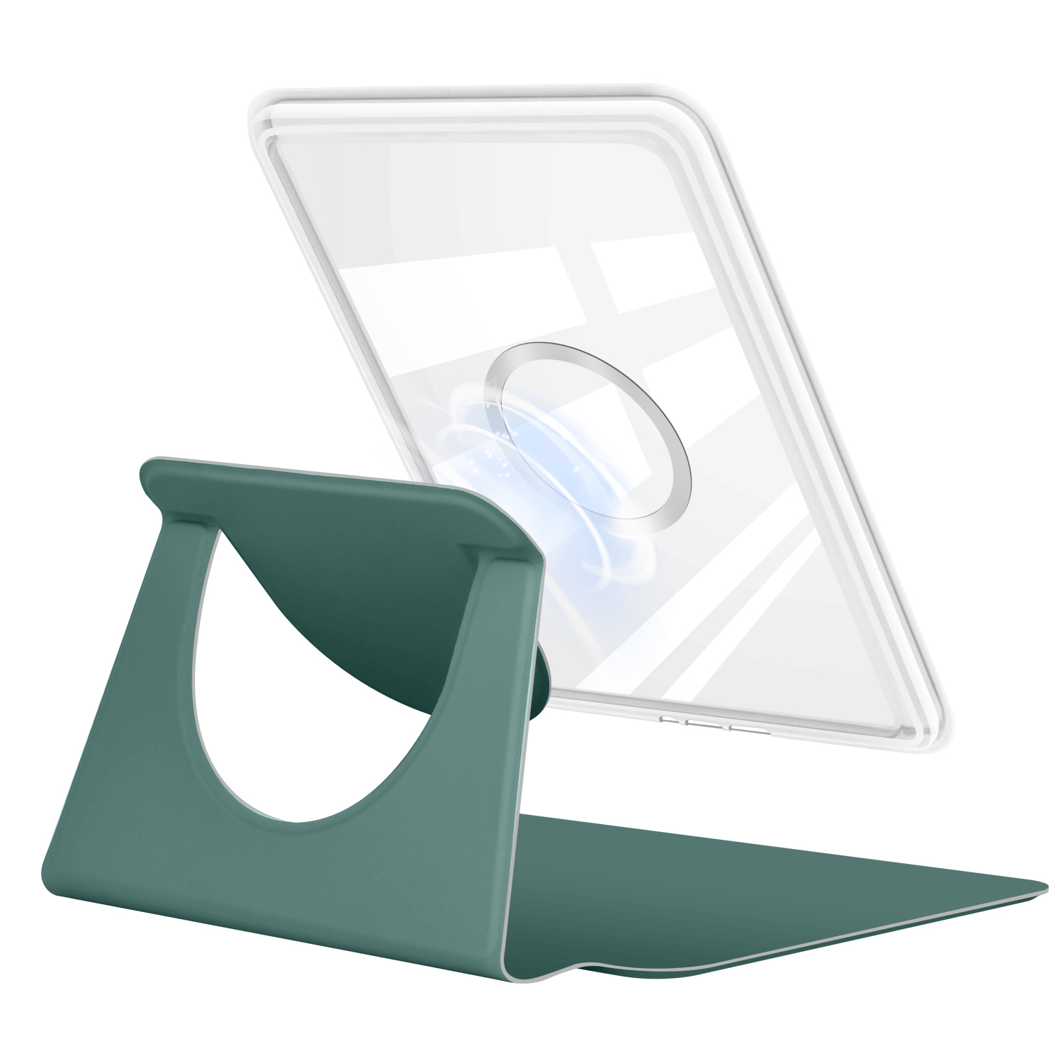 360 Rotating Stand Clear Case  - Kindle Tablet Accessories บทวิจารณ์และราคา