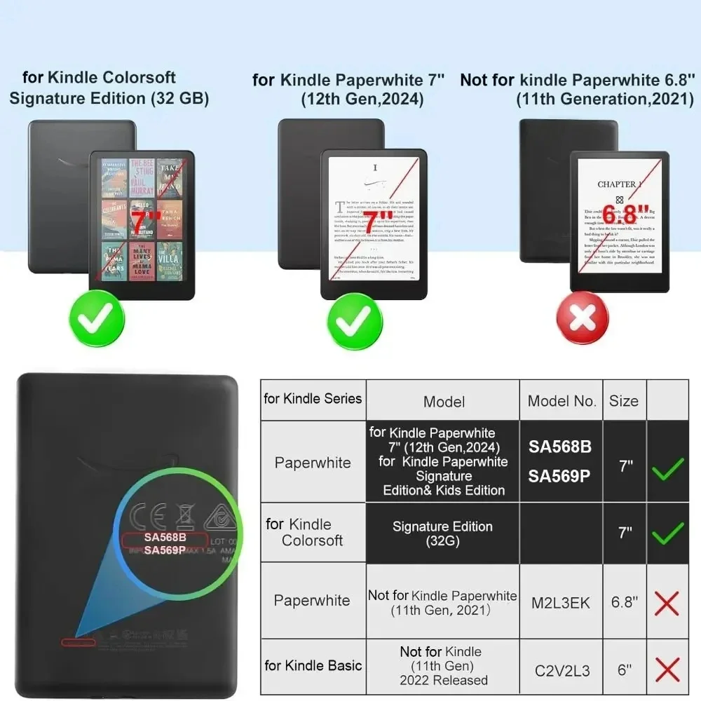 For Kindle Colorsoft Signature - Kindle Tablet Accessories บทวิจารณ์และราคา