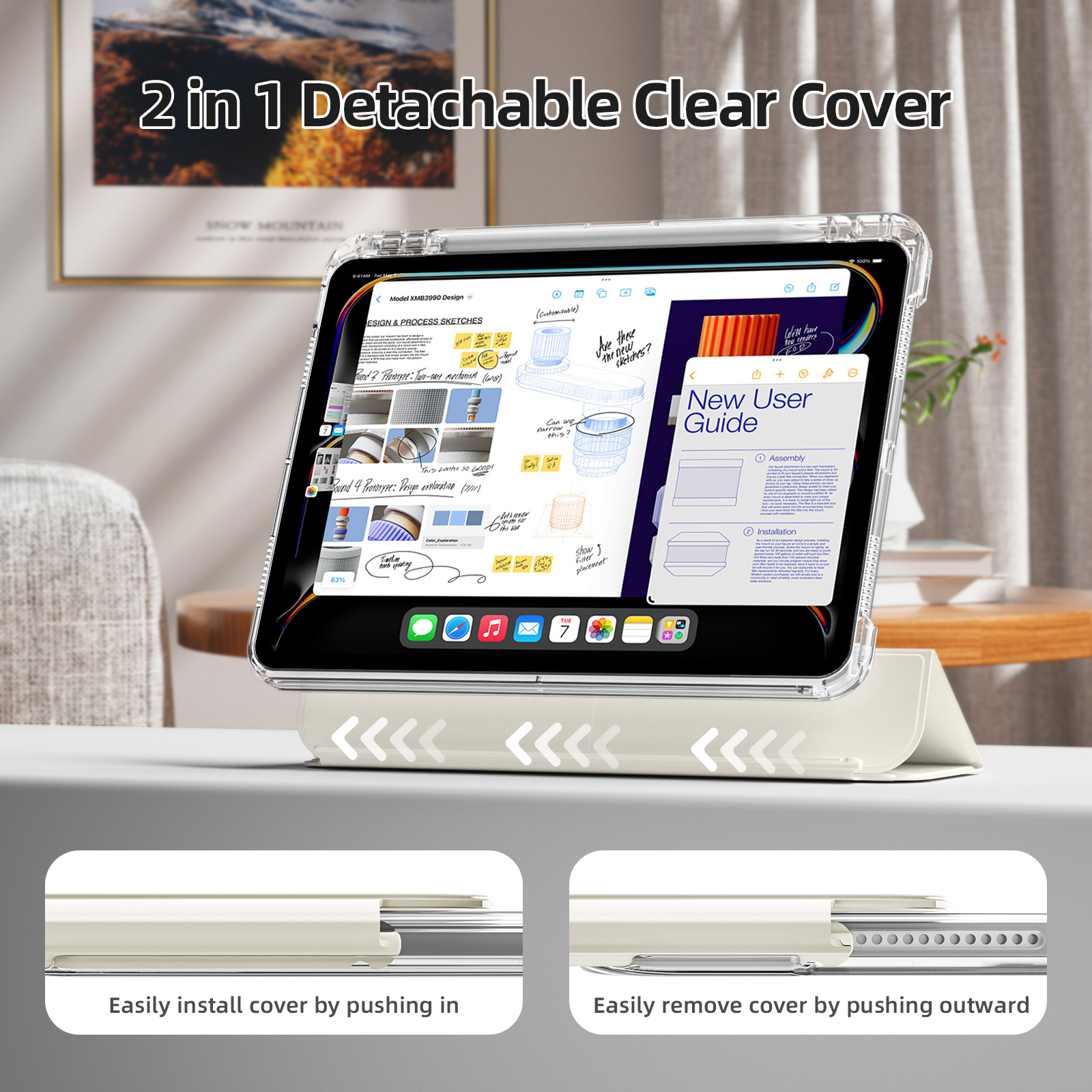 ZOYU For iPad Air 4 Air 5 Air  - Cool Tablet Accessories บทวิจารณ์และราคา