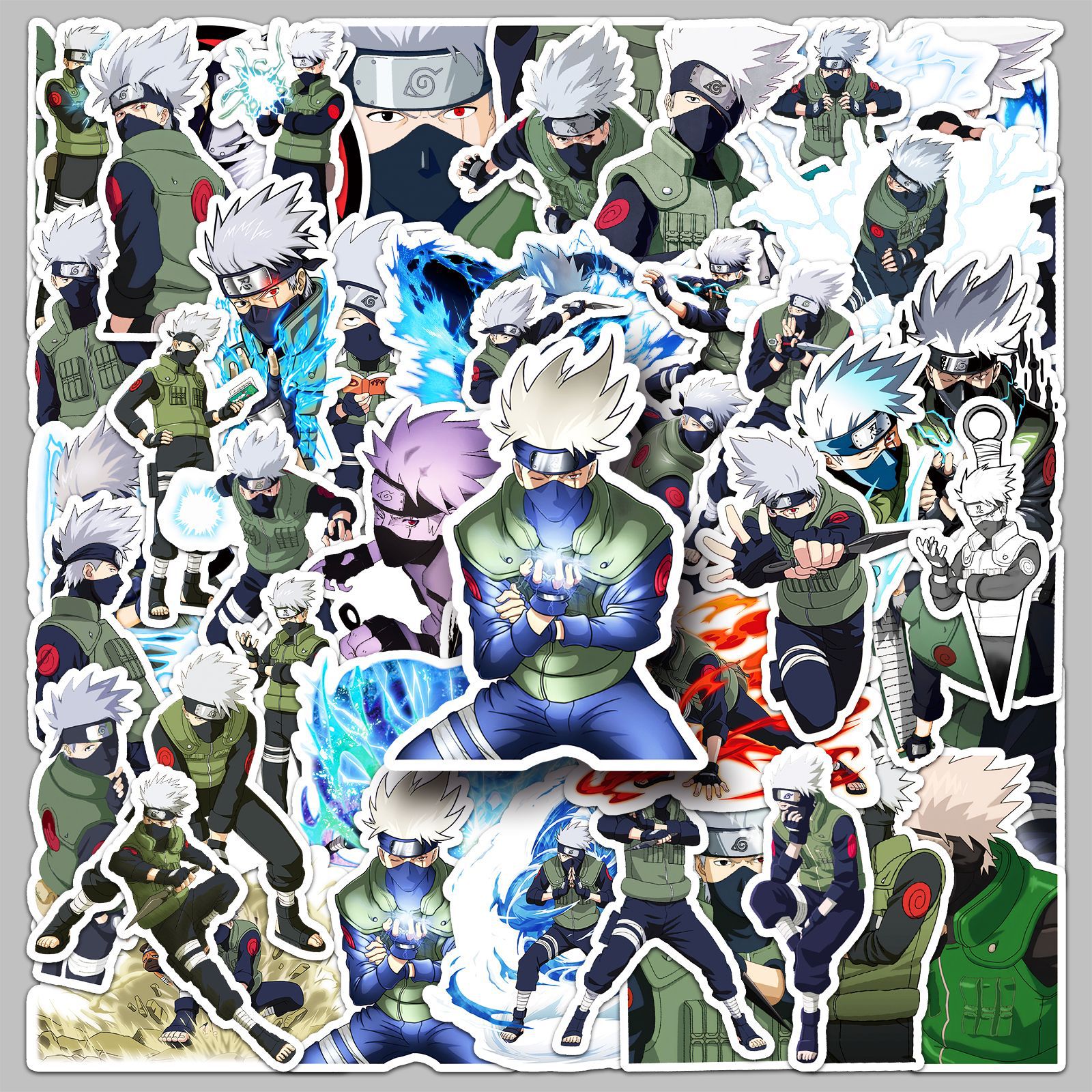 50pcs Anime Naruto Hatake Kaka - Tablet Computer Accessories บทวิจารณ์และราคา
