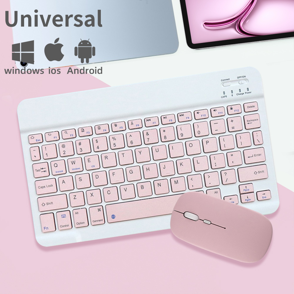 Universal Wireless Bluetooth K - Tablet Accessories Keyboard บทวิจารณ์และราคา