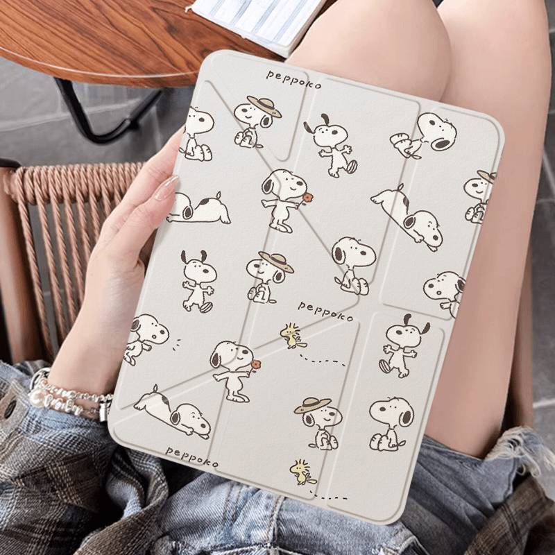 Y Fold Simple Snoopy Case For  - Cool Tablet Accessories บทวิจารณ์และราคา