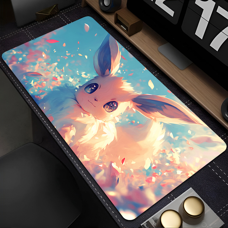 Mouse Pad Pokemon Eevee 90x40c - Tablet Accessories Keyboard บทวิจารณ์และราคา