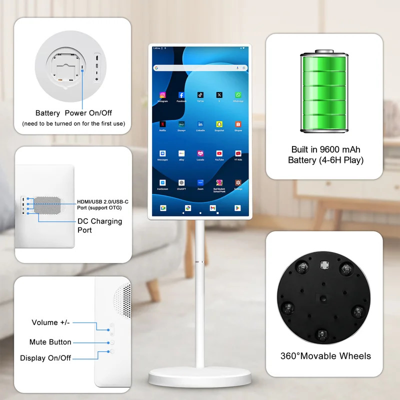 32 Inch Android 15 Smart TV, 6 - Tablet Accessories Uk บทวิจารณ์และราคา