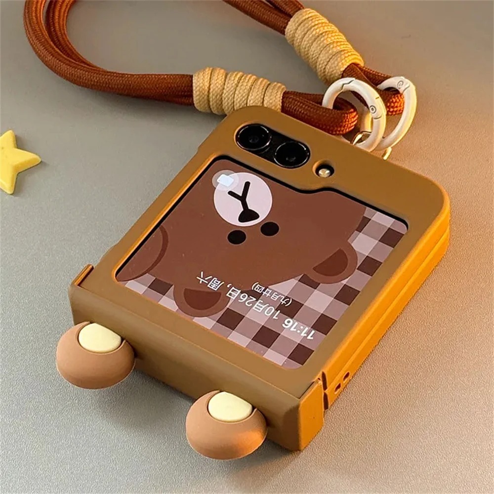 Ins Korean Cute Cartoon Bear E - Motorola Tablet Accessories บทวิจารณ์และราคา