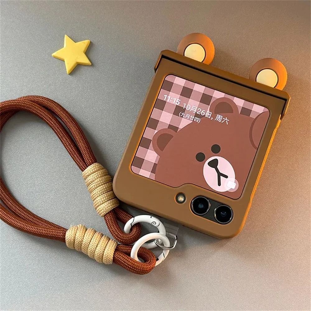 Ins Korean Cute Cartoon Bear E - Motorola Tablet Accessories บทวิจารณ์และราคา