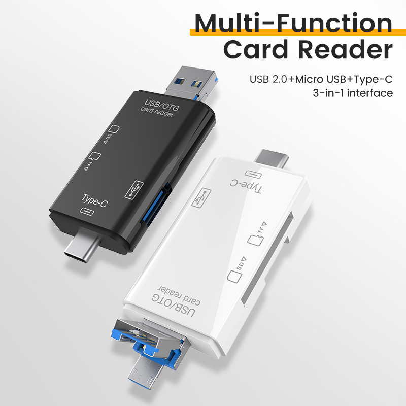 USB Type C Card Reader 6 in 1  - Tablet Reading Accessories บทวิจารณ์และราคา