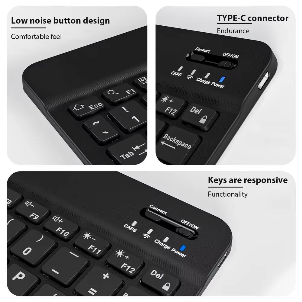 Bluetooth Wireless Keyboard Mo - Tablet Accessories Keyboard บทวิจารณ์และราคา