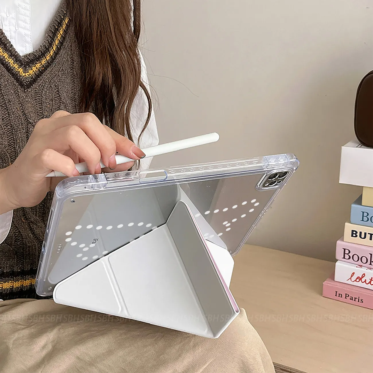 Polka Dots Angel Wing For iPad - Cool Tablet Accessories บทวิจารณ์และราคา