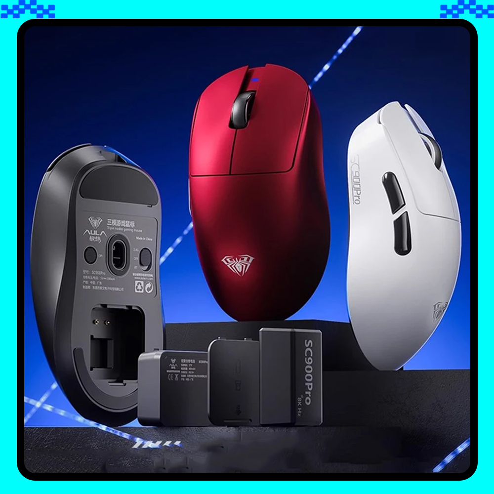 AULA SC900 Mouse Mouse Paw3950 - Tablet Computer Accessories บทวิจารณ์และราคา