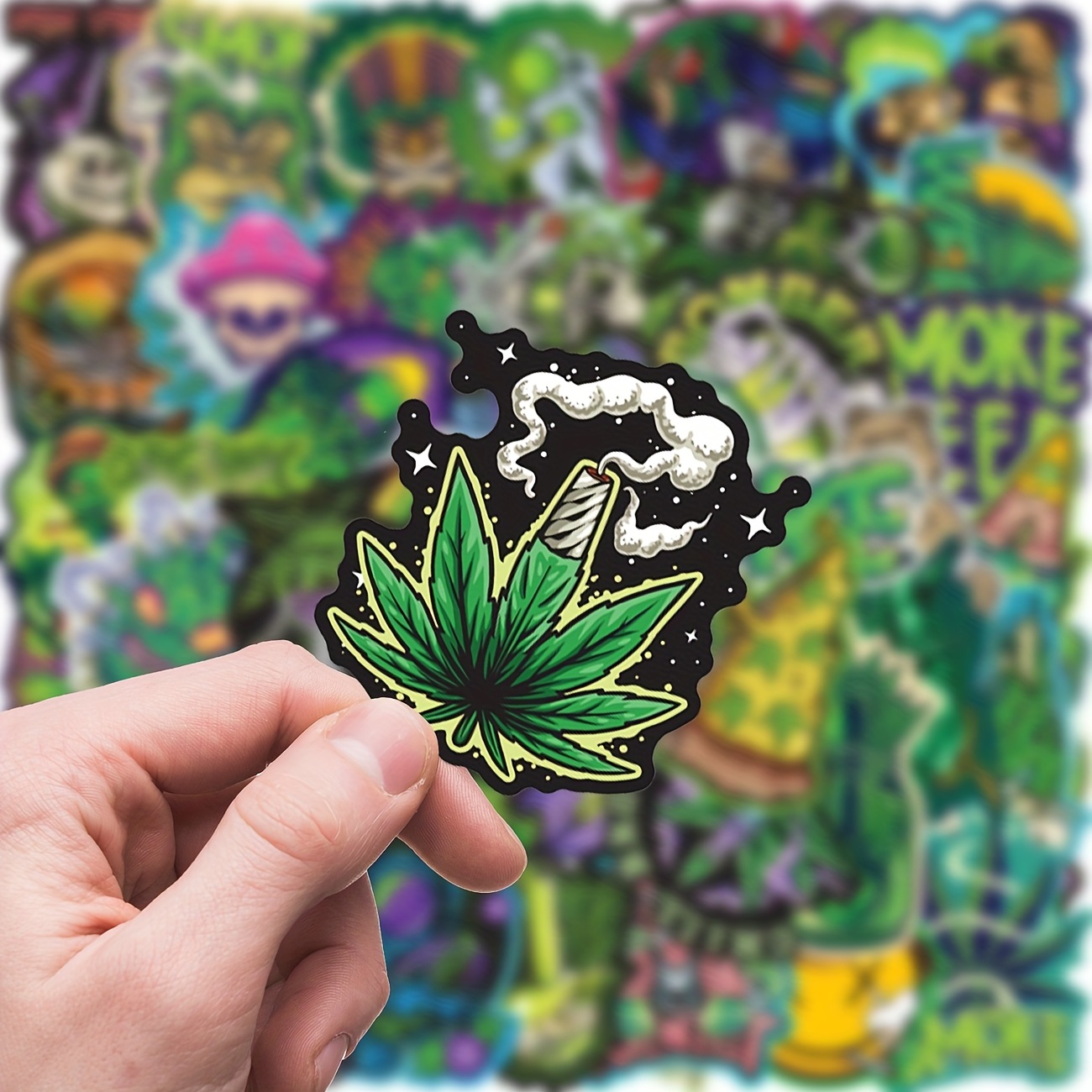 50pcs Leaves Stickers For Wate - Tablet Accessories For Girls บทวิจารณ์และราคา