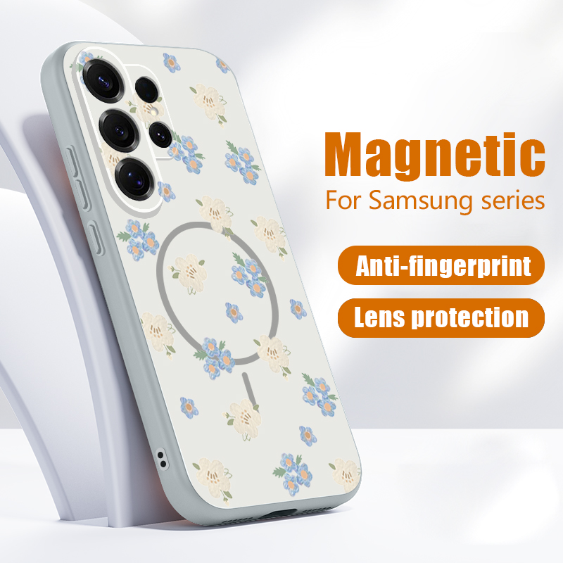 Blue Flowers Pattern Case For  - Tablet And Accessories Case บทวิจารณ์และราคา
