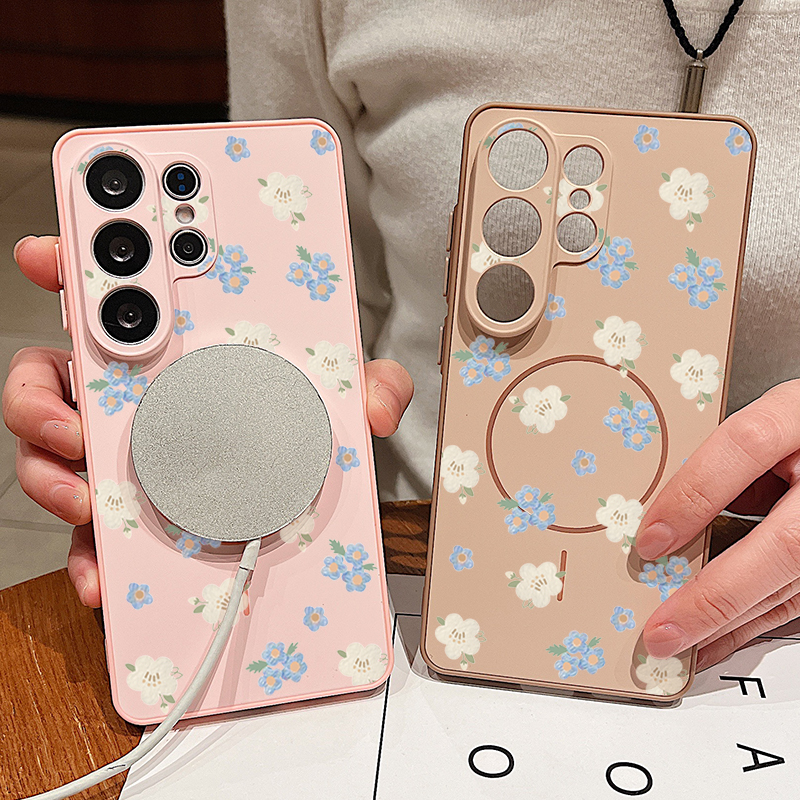Blue Flowers Pattern Case For  - Tablet And Accessories Case บทวิจารณ์และราคา