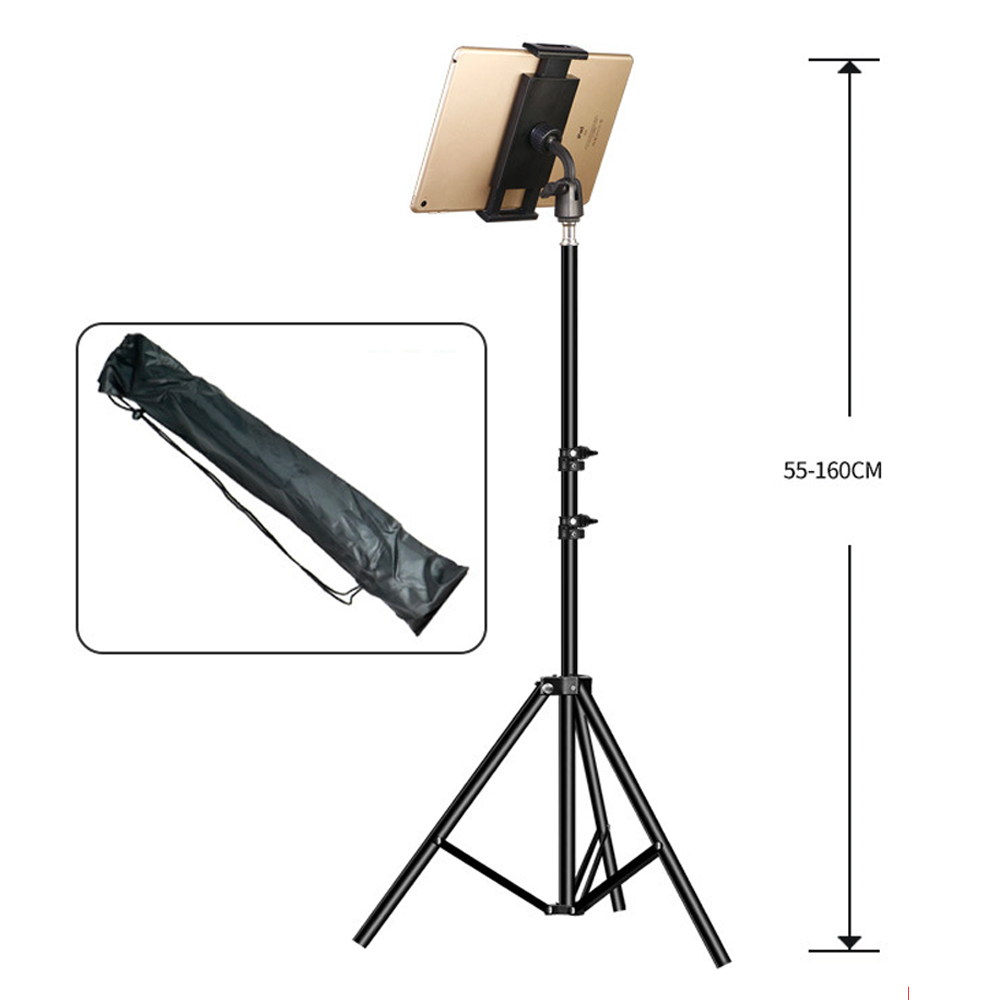 Adjustable Tripod Floor Tablet - Tablet Reading Accessories บทวิจารณ์และราคา