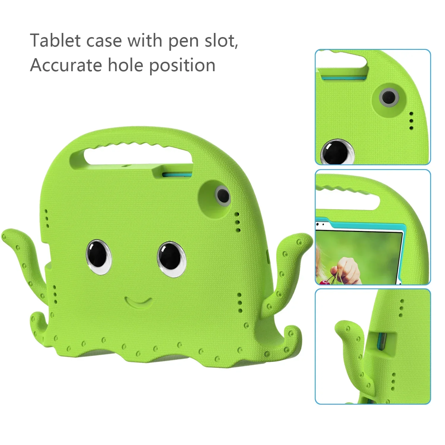 Octopuses EVA Kids Case for Sa - Cheap Tablet Accessories บทวิจารณ์และราคา