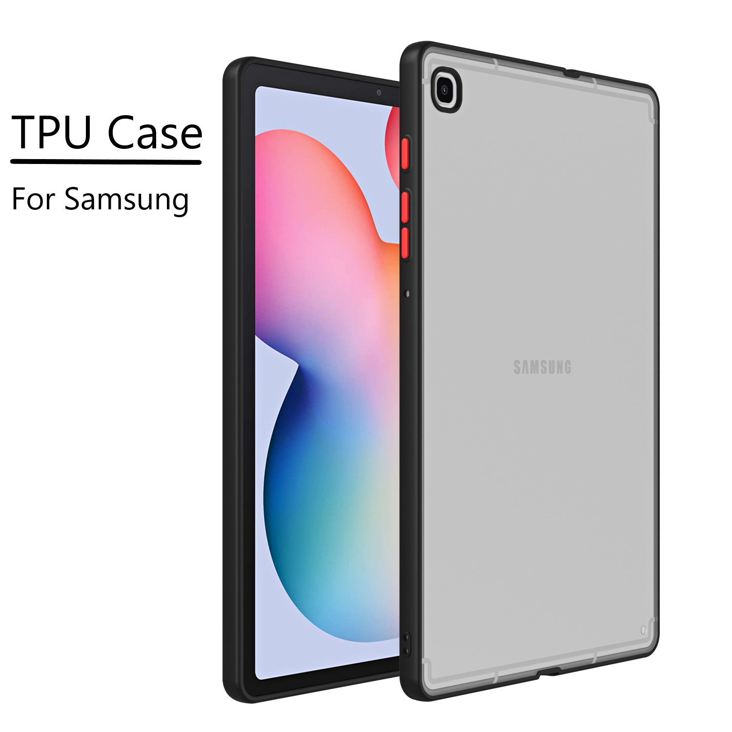 TPU Soft Back Case For Samsung - Tablet S9 Fe Accessories บทวิจารณ์และราคา