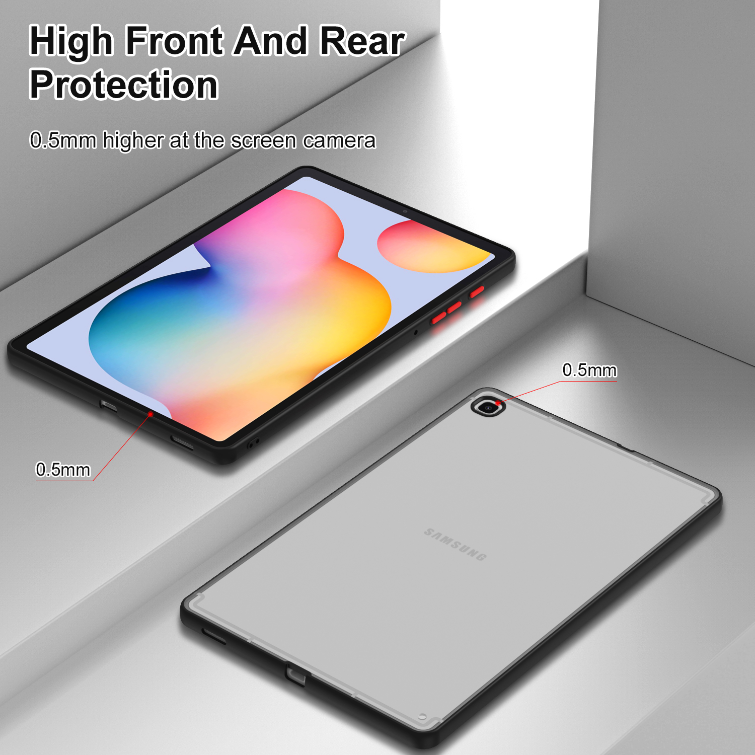 TPU Soft Back Case For Samsung - Tablet S9 Fe Accessories บทวิจารณ์และราคา
