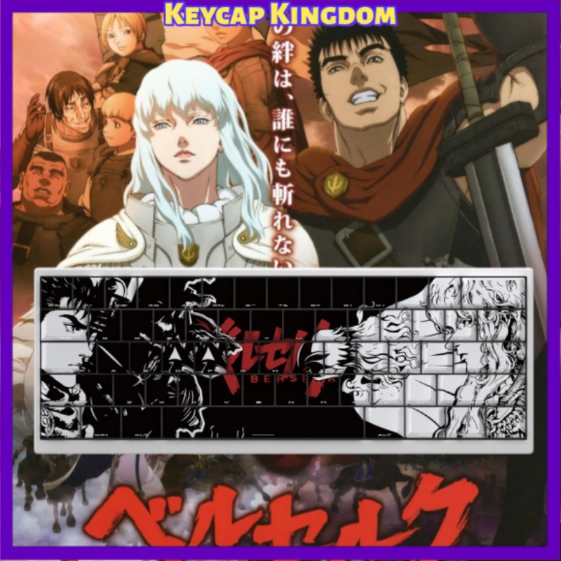 BERSERK Theme Anime Keycap 98  - Tablet Accessories Keyboard บทวิจารณ์และราคา