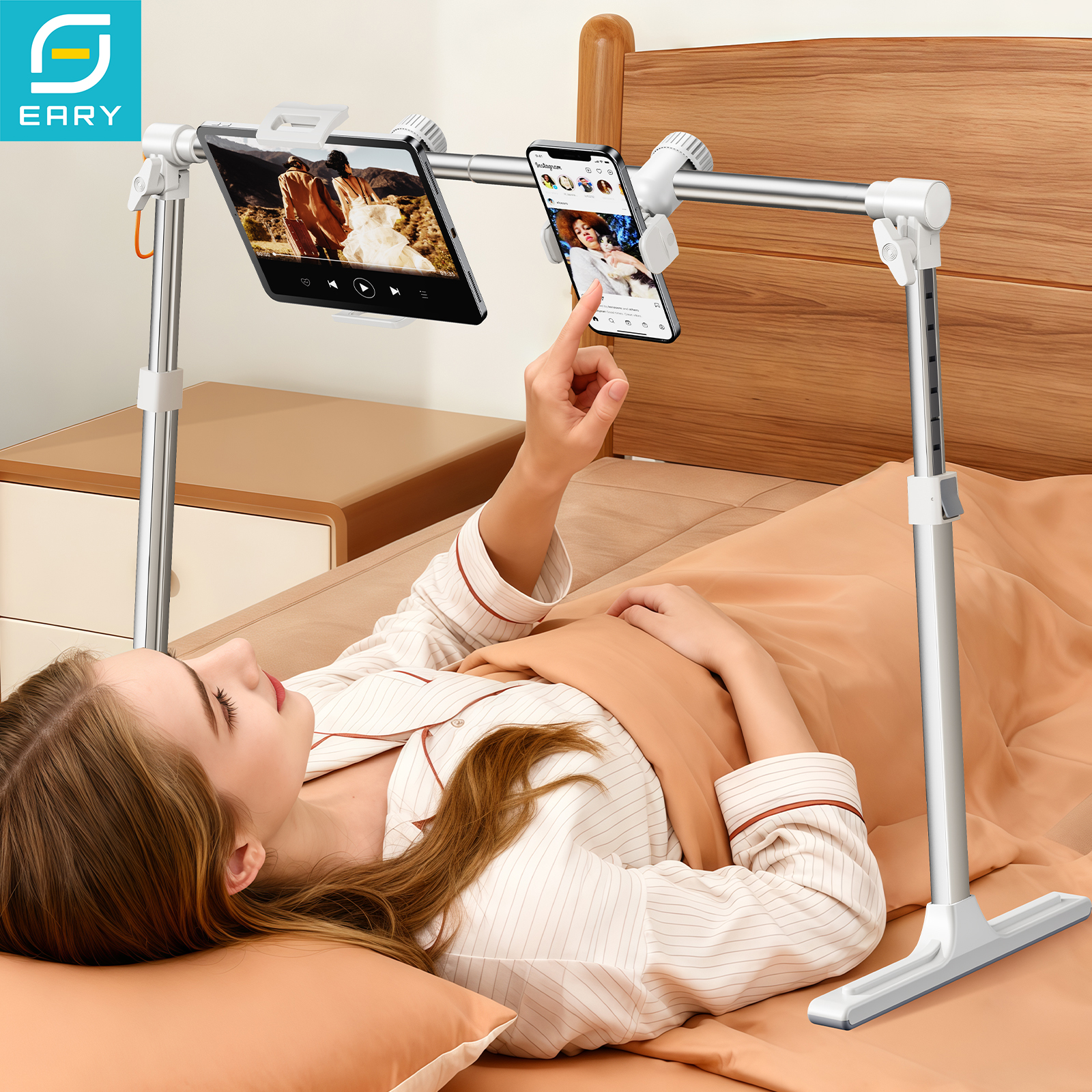 Eary Foldable Tablet Stand Pho - Cheap Tablet Accessories บทวิจารณ์และราคา