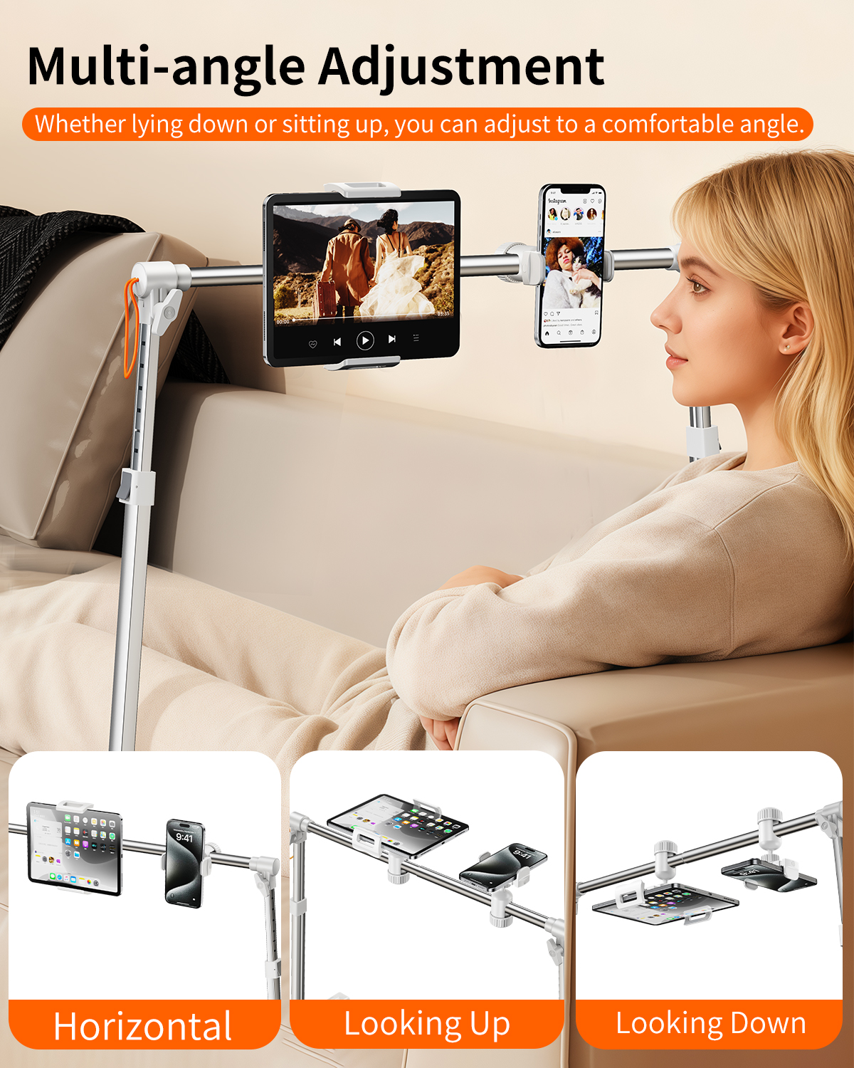 Eary Foldable Tablet Stand Pho - Cheap Tablet Accessories บทวิจารณ์และราคา