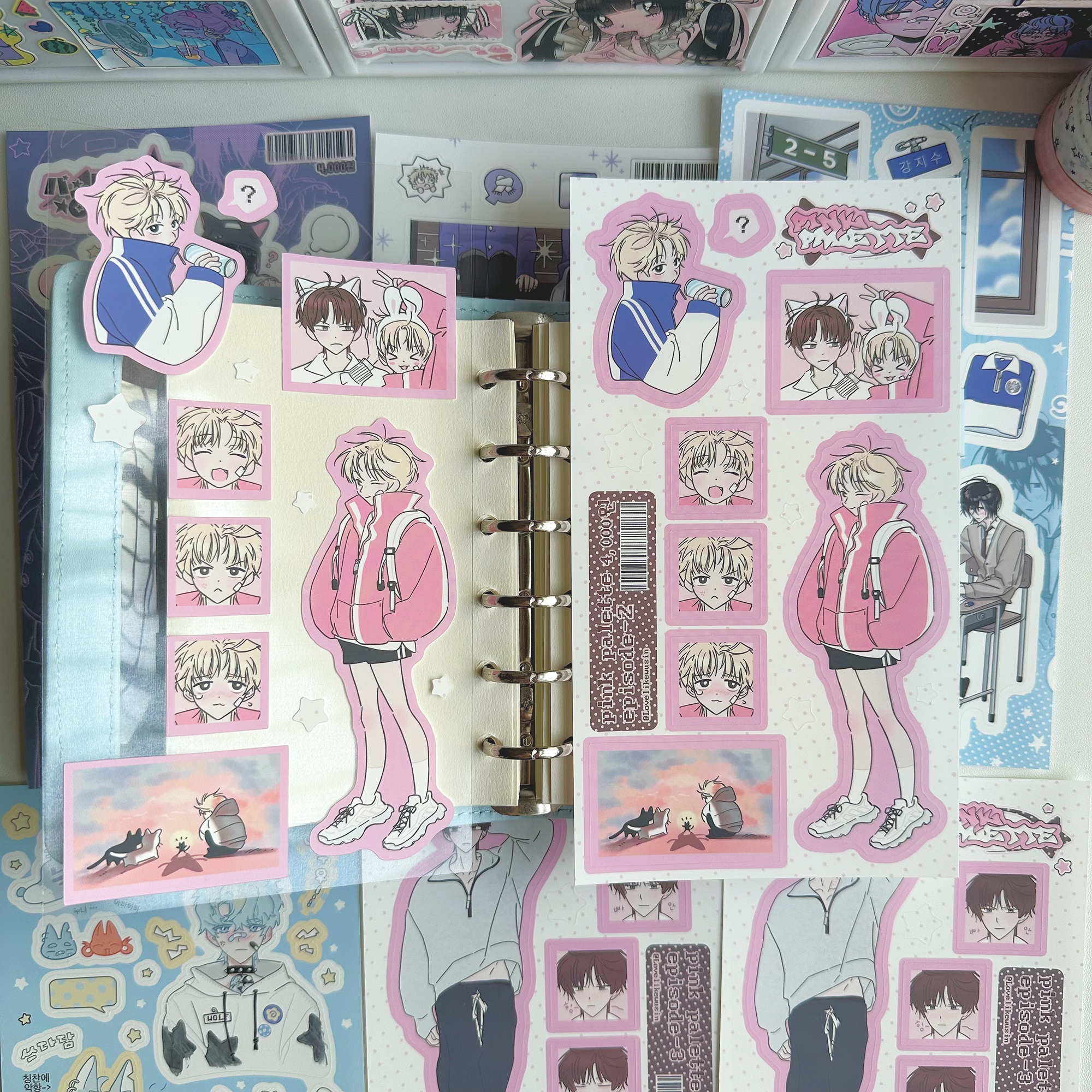 1/6PCS Cute Cartoon Anime Cool - Cool Tablet Accessories บทวิจารณ์และราคา