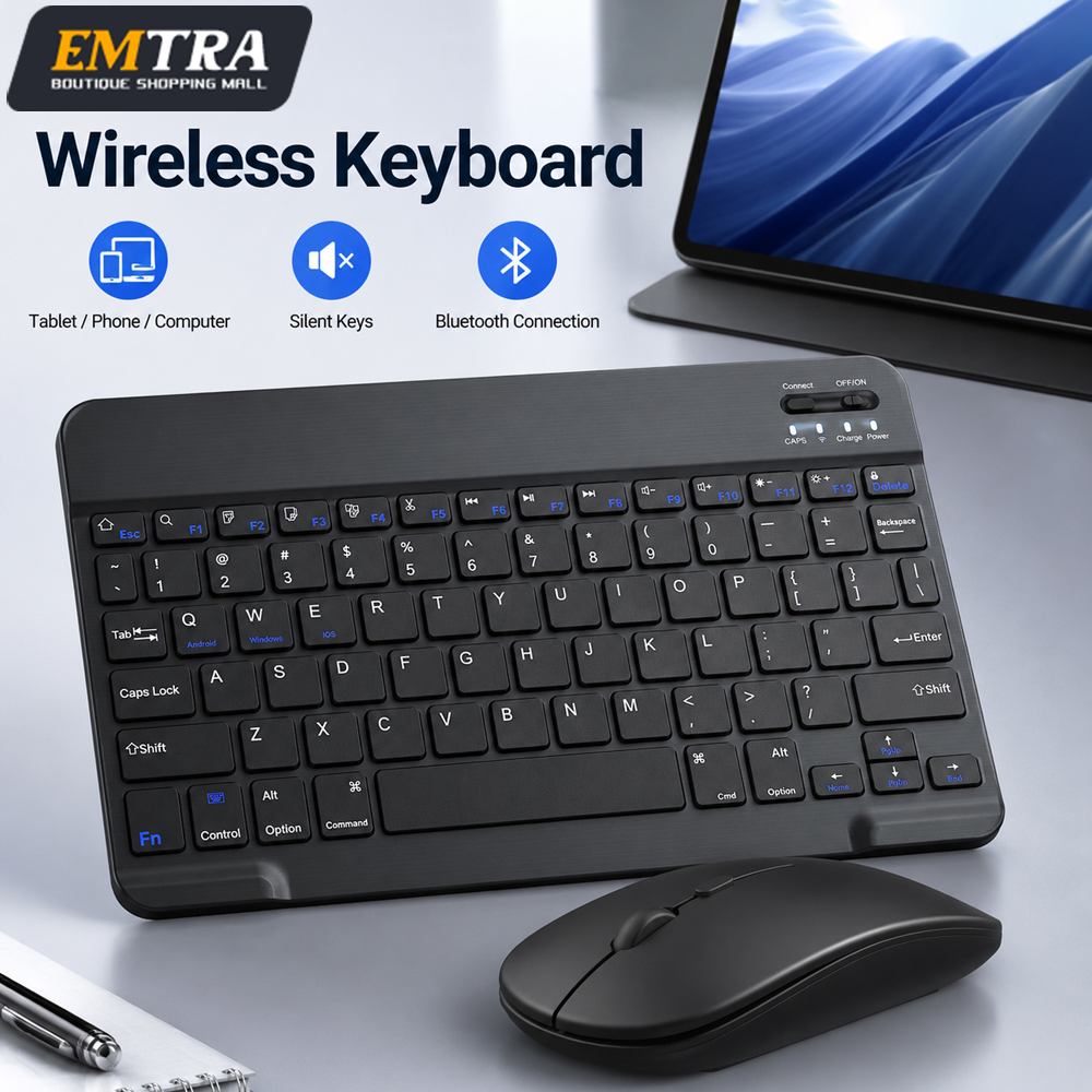 Bluetooth Wireless Keyboard Fo - Tablet Accessories Keyboard บทวิจารณ์และราคา