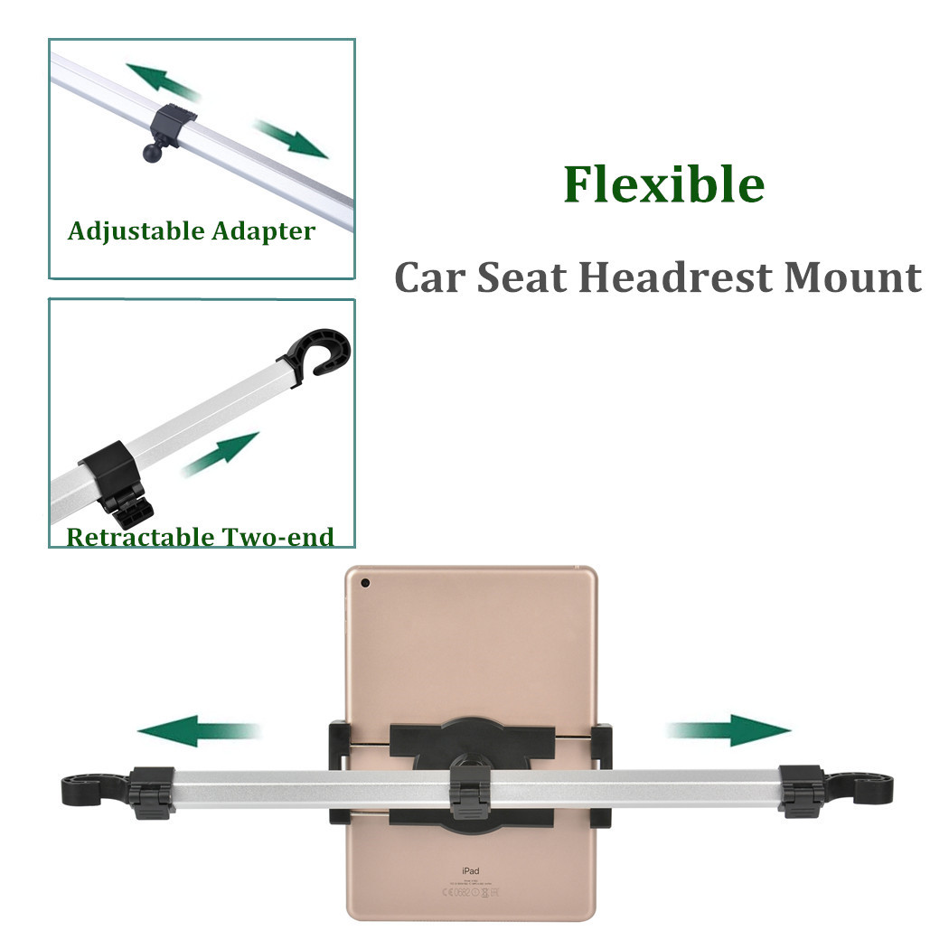 13'' Car Headrest Tablet Mount - Tablet Reading Accessories บทวิจารณ์และราคา