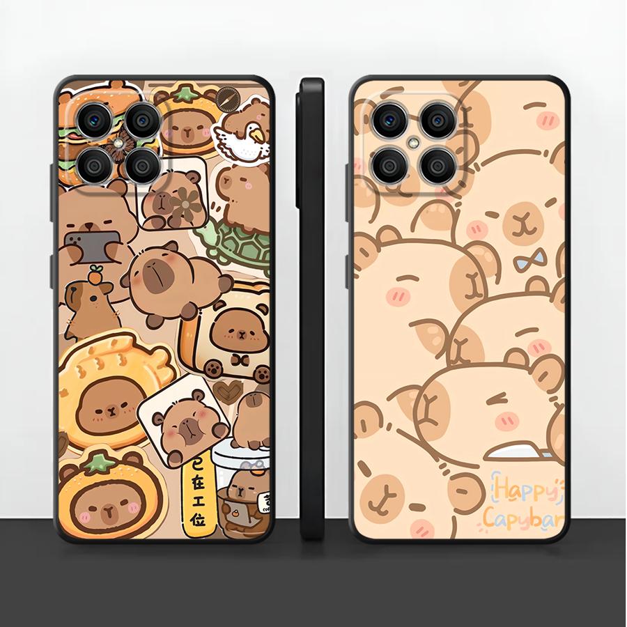 Cute Capybara Case for Honor X - Tablet And Accessories Case บทวิจารณ์และราคา