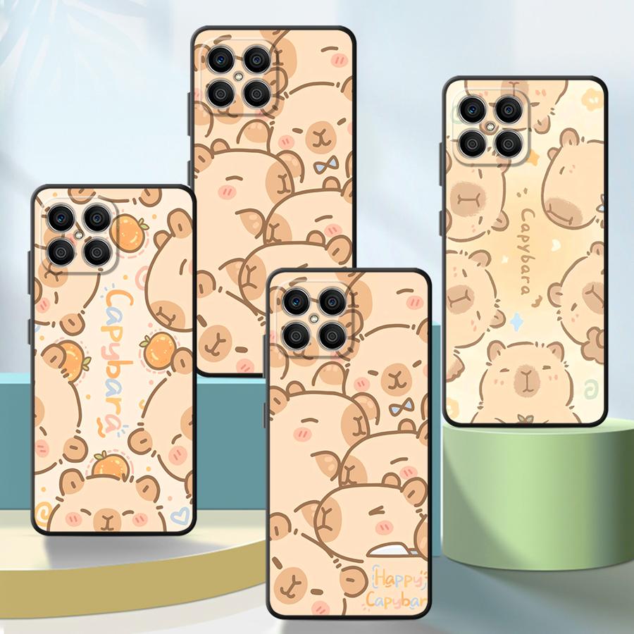 Cute Capybara Case for Honor X - Tablet And Accessories Case บทวิจารณ์และราคา