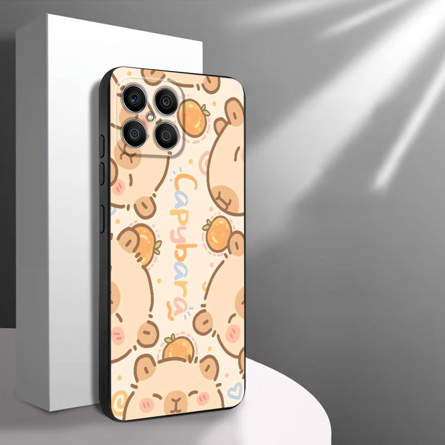 Cute Capybara Case for Honor X - Tablet And Accessories Case บทวิจารณ์และราคา